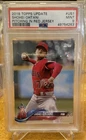 2018 TOPPS UPDATE #US1 SHOHEI OHTANI RC ROOKIE PSA 9