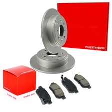 Herth+Buss BREMSSCHEIBEN 239mm + BELÄGE HINTEN passend für HONDA CIVIC ACCORD