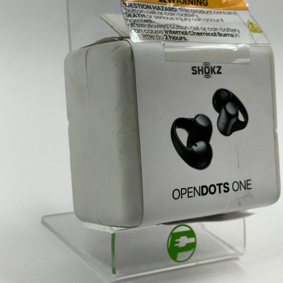 New Shokz Opendots One Open Ear True Wireless Earbuds Black SHOKZ