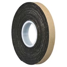 3M 4496 Double-Sided Foam Tape, 2 In W, 5 Yd L, 1/16 In, Polyethylene Foam,