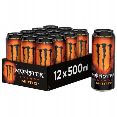 5056784906996 Monster Energy Nitro Cosmic Peach napój energetyczny 500ml x 12 sz