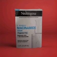 Neutrogena Hydro Boost Niacinamide Hyaluronic Acid Serum Fragrance Free 1oz