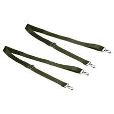 59" Shoulder Strap, 2 Pcs 0.98" Width Adjustable Strap with Swivel Hooks, Green