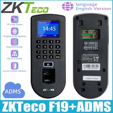 Zkteco F19 ADMS TCP/IP Biometric Fingerprint Time Attendance And Access System