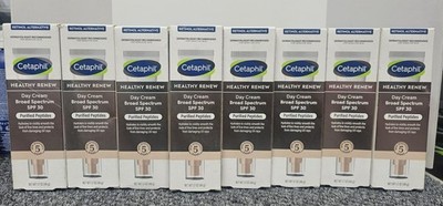 8X CETAPHIL HEALTHY RENEW Day Cream Broad Spectrum Sunscreen SPF30 1.7 oz 3/2026