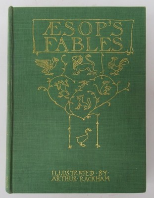 Aesop's Fables, illustrated by Arthur Rackham, 1912 first edition very good copy