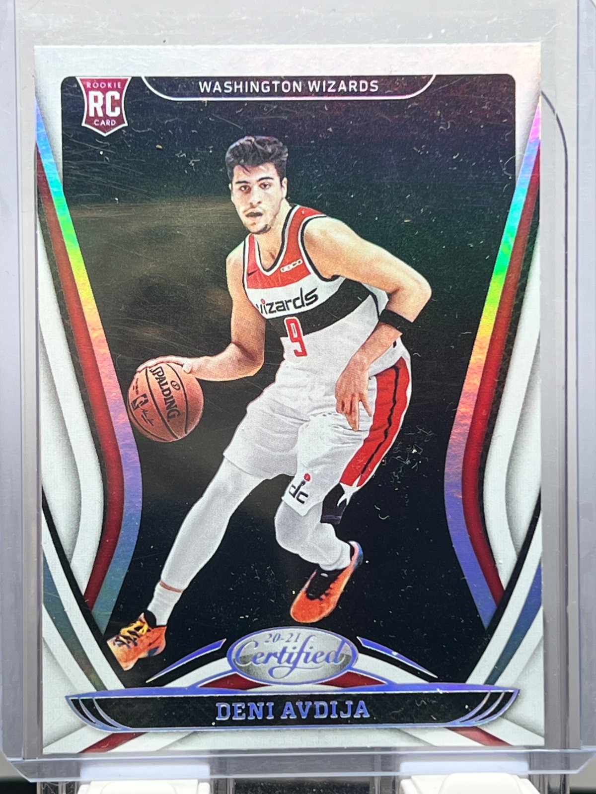 2020-21 Panini Certified DENI AVDIJA Rookie Card Wizards RC No. 192