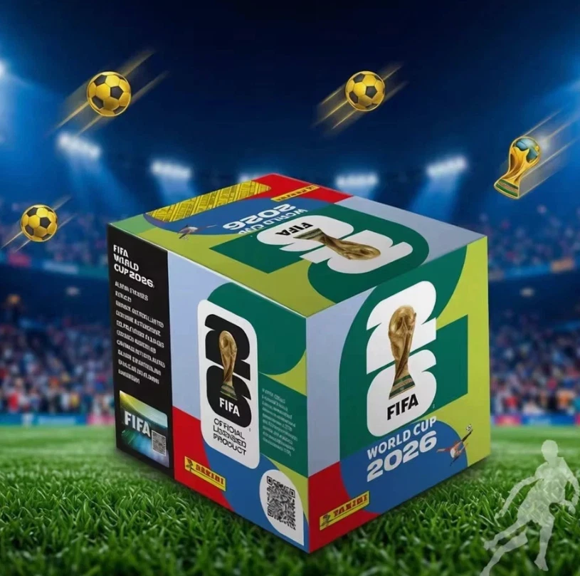 Collection d'autocollants Coupe du Monde de la FIFA 2026™ - Boîte de 50 sachets - Photo 1/3