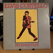 ELVIS COSTELLO "My Aim Is True" 1977 VINYL  SLEEVE 1st PRESS