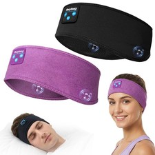 Wireless Sleep Headphones Bluetooth 5.4 Headband For Side Sleepers 2 PCS