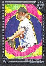 2022 Diamond Kings Mike Baumann Black Frame RC #151 Orioles