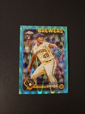 2024 Topps Chrome - Abner Uribe #276 RayWave Refractor (RC) /199