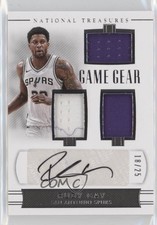 2017 Panini National Treasures Game Gear Triple 18/25 Rudy Gay #GGT-RGY Auto 1u0