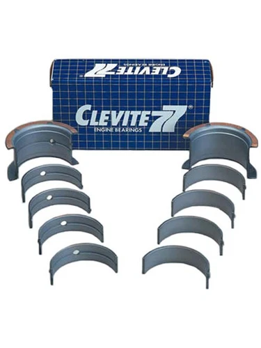 Clevite Main Bearing Set Sbf 289 302W Ford (MS-590P-1) (MS-590P-1-(8)) - Picture 1 of 12