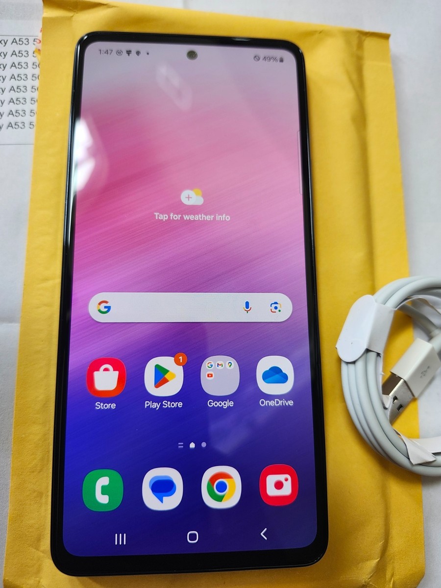 【ジャンク】Galaxy A53　128GBモデル Amazon.com: SAMSUNG Galaxy A53 (5G) 128GB Unlocked - Black