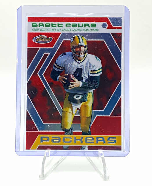 Topps 2006 Finest Finest Moments Brett Favre BF13 Green Bay Packers NFL Card