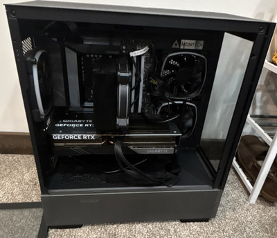 Gigabyte Montech Gaming Desktop Tower, GeForce RTX, RGB, HDMI, USB 3.0, Black