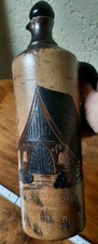 Keramik Flasche Schnapsflasche Landhaus Kate