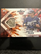 2019 Topps Opening Day - Diamond Relics Christian Yelich #DR-CY (MEM)