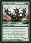 MTG Phyrexian Hydra - Foil, Mirrodin Besieged, Damaged, English