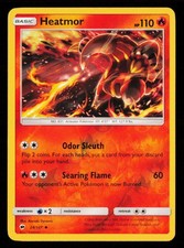 Heatmor 24/147 Reverse Holo Uncommon Burning Shadows Pokemon NM