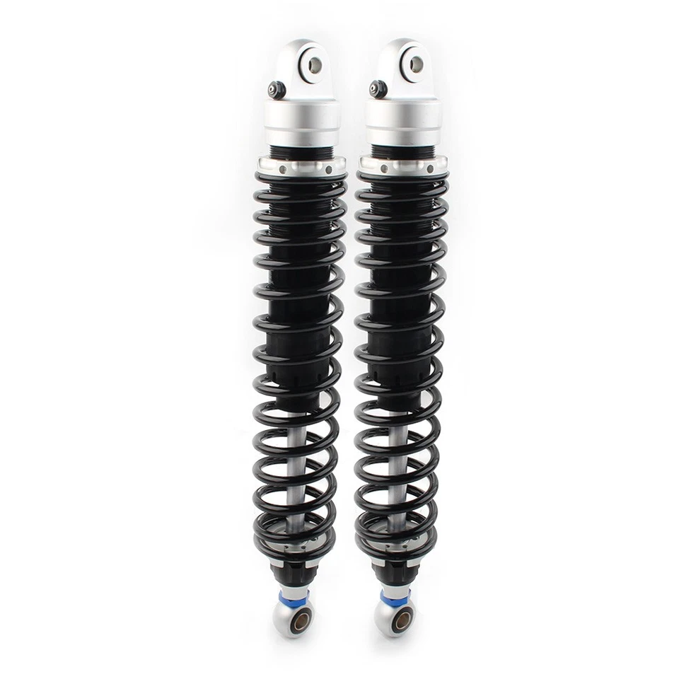 420mm Rear Shock Absorber Air Suspension Motorcycle ATV For Honda Yamaha Black - Image 2 of 4