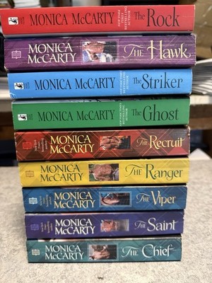 Lot Of 9 Highland Guard Monica McCarty Paperback Books