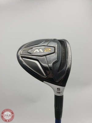 2016 TAYLORMADE M2 5 WOOD 18* REG GRAPH DESIGN TOUR AD BB-6 +HC VERYGOOD