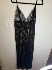 VICTORIA'S SECRET Rose Lace Long Slip Size XL NWT 150 MSRP