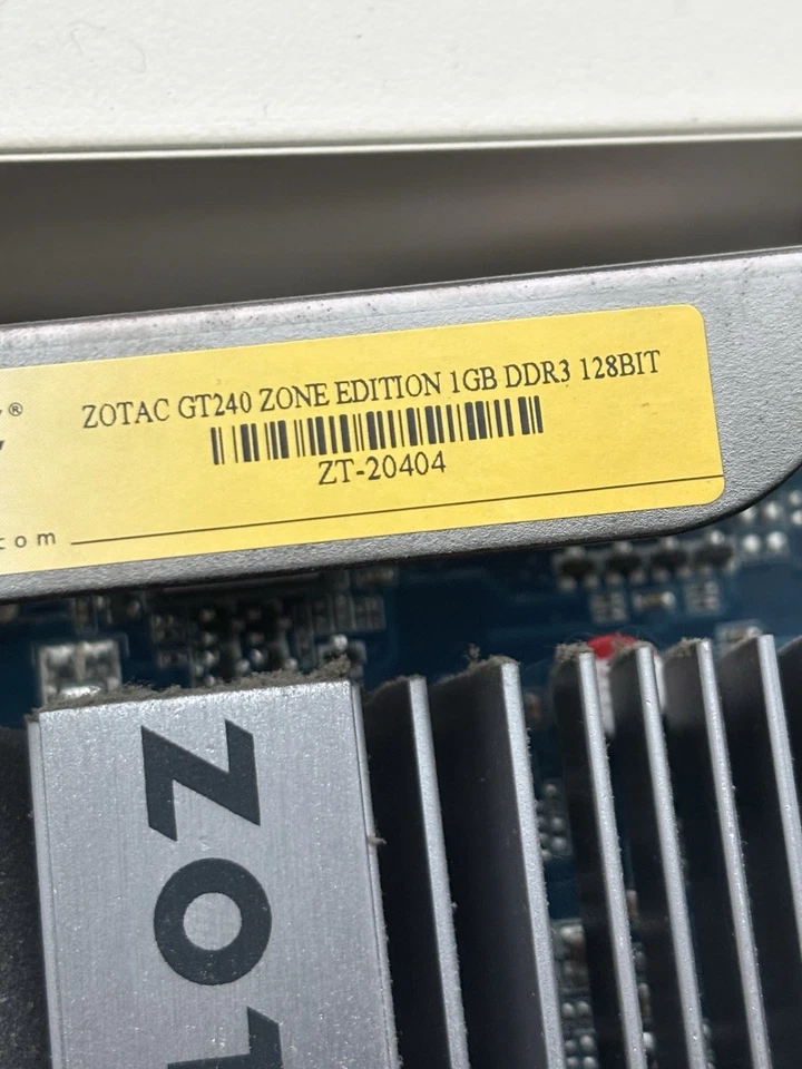 GPU Zotac GT 240 Zone Edition 1GB DDR3 128 Bit PCI Express 2.0 x 16 - Image 2 of 4