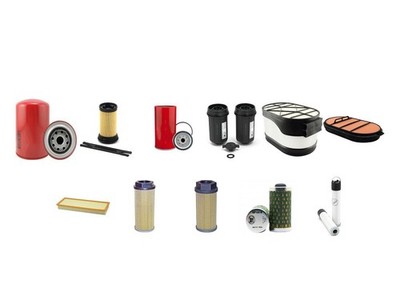 Filter Service Kit Für Massey Ferguson 7624 Dyna VT W / Sisu 6.6 Motor YR2013-