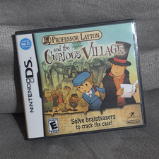 MANUAL & CASE ONLY Nintendo Professor Layton ...