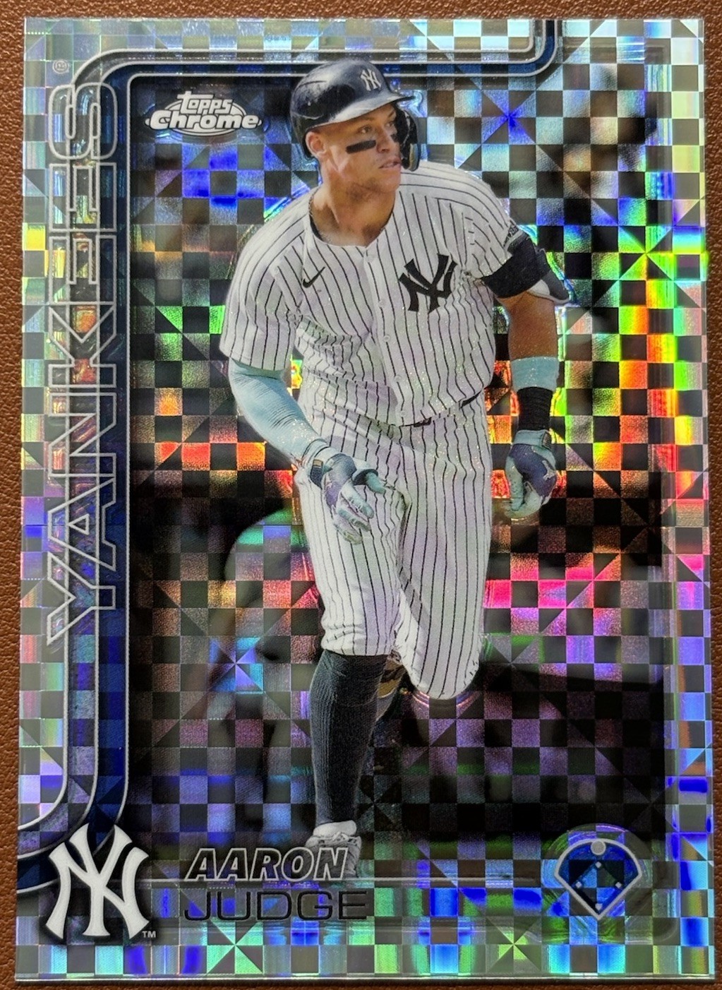 2025 Topps Chrome - Aaron Judge #99 X-Fractor