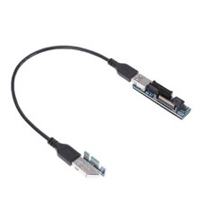 Pcie Express PCI-E 1X A 1X Extender Riser Card USB 3.0 Adapter Cable 0.