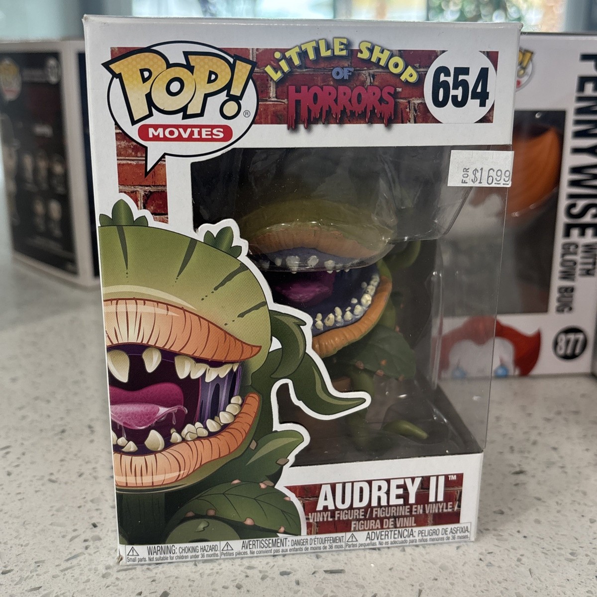 POP movies リトルショップオブホラーズ　オードリー　フィギュア POP movies リトルショップオブホラーズ オードリー フィギュア Amazon