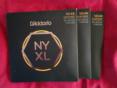 D'Addario NYXL1046-3P Nickel Wound Electric Guitar Strings