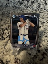 2025 1st Bowman Chrome Base Sean Keys Signed Autographed Blue Jays 
