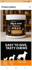 Hip and Joint Supplement Chews for Dogs