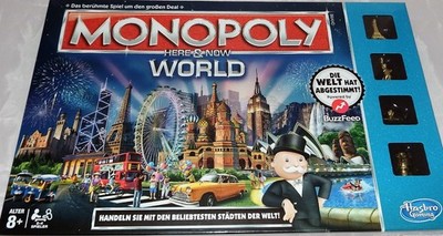 Monopoly Here and Now World das berühmte Spiel um den großen Deal  R