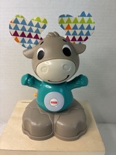Fisher Price Linkimals Musical Moose / 7" / 2018 Tested and works