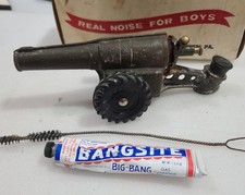 Vintage Conestoga Big Bang 60MM Light Field Cannon Box Bangsite Cast Iron