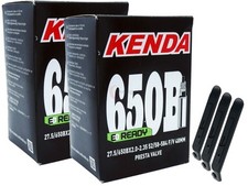2x Kenda Fahrradschlauch 27.5 Zoll Sclaverand...