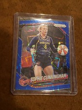 2025 Panini Prizm WNBA #63 Sophie Cunningham Blue Velocity Prizm SP  FEVER
