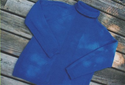Hervey's Sweater Theresa Gaffney Knitting Pattern 114 - Men 40''-52'' Pattern Only