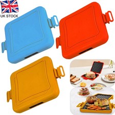 Microwave Toastie Maker Mico 2 Microwave Sandwich Press Toaster Breakfast New