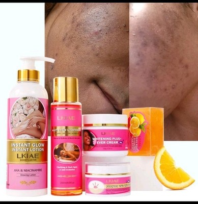 Instant glow radiant repair beauty   set day &Night  2 Face cream + 1 Seife 3pcs