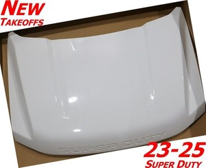 2023-2026 Ford SUPER DUTY Hood PC3Z16612A WHITE F250 F350 New Take Off OE OEM