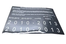 New OEM Honda MSV 14311 2013 VT750RS Service Manual Conversion Sticker Kit NOS