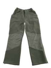 Kenyon Mens Fleece Pants Military Style Made in USA Full Zip Sides Size Large