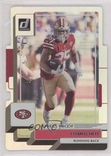 2022 Panini Donruss Press Proof Silver Die-Cut 60/75 Elijah Mitchell Eli 0hk3